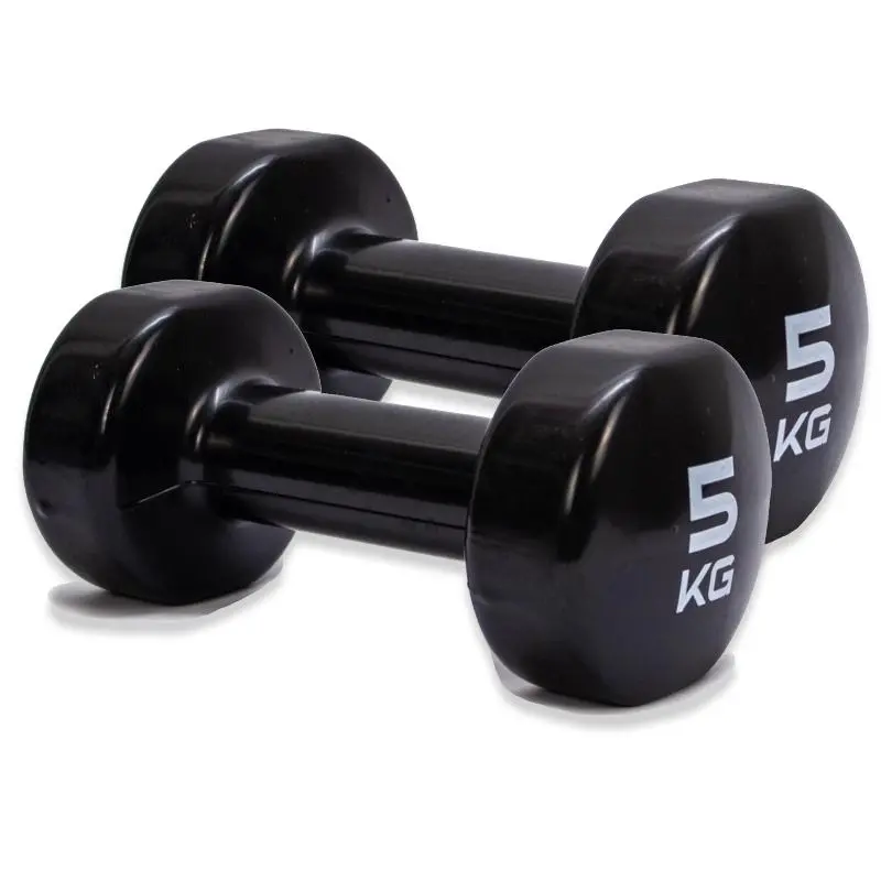 Набор гантелей LiveUp винил.LP8076 5кг*2 от магазина Супер Спорт