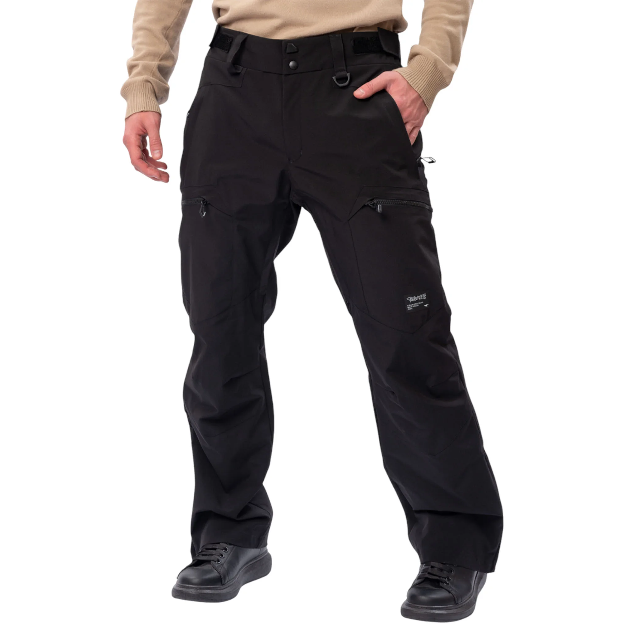 Брюки WHSROMA мужские черный 524605 от магазина Супер Спорт