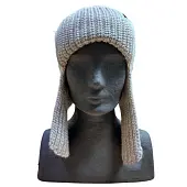 Шапка 1835 с ушами бежевый Шапка 1835 с ушами бежевый от магазина Супер Спорт